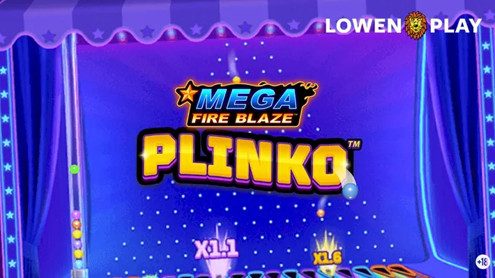 Mega Fire Blaze Plinko