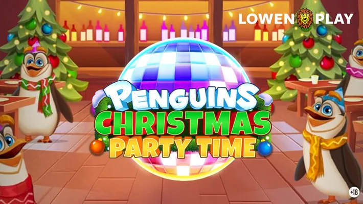 Penguins Christmas Party Time